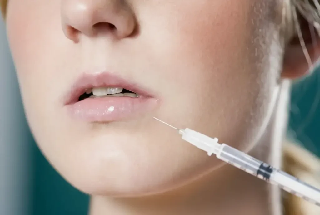 Multiple Botox Sessions Discounts & Packages at Two Chicks Aesthetics — Natural Results, Better Value 5 A patient receiving a precise injection as part of a series of Multiple Botox Sessions for personalized facial rejuvenation and wrinkle prevention